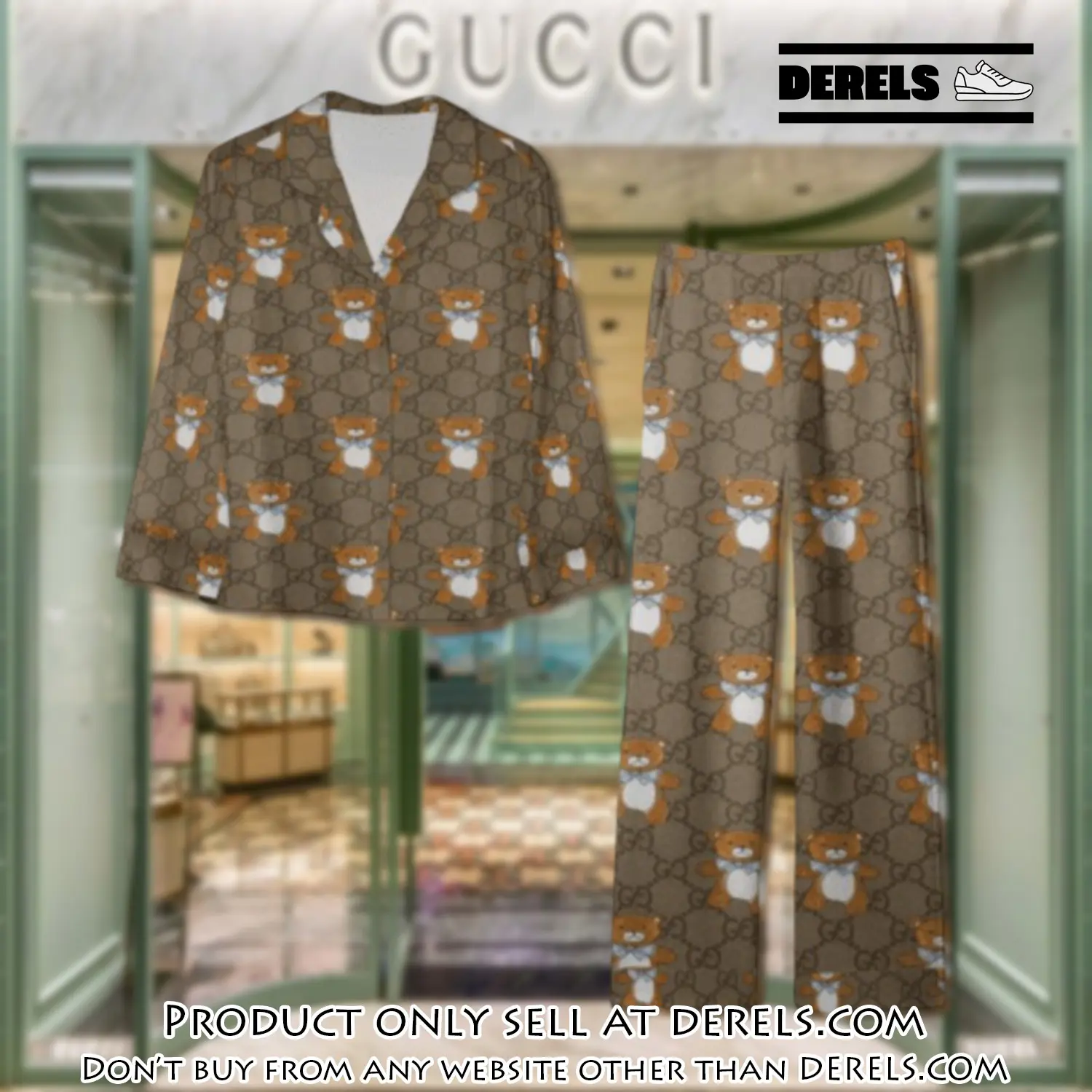 Trending luxury gc satin pajama set pjs1061 dr3443304